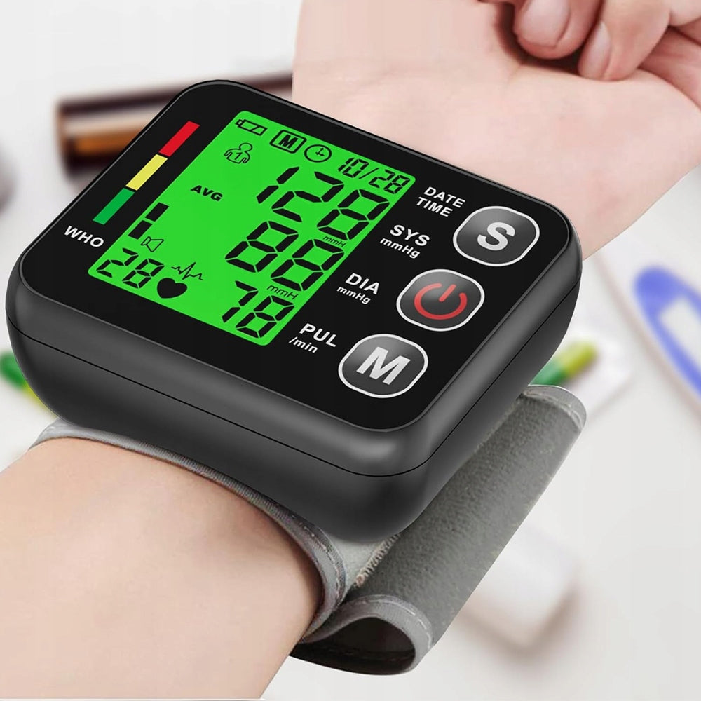 Wrist blood pressure monitor with voice measurement for the elderly Medical device no