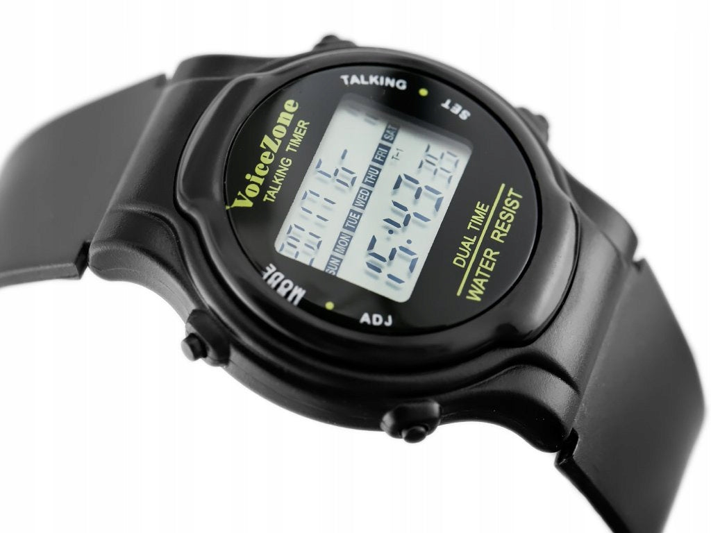 Wristwatch Perfect black analog-digital quartz speaking Brand Perfect