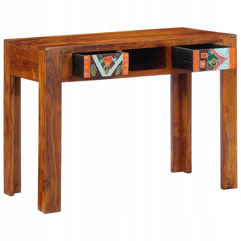 Writing Desk with Drawer Brown 100 x 50 x 75 cm Brand VidaXL