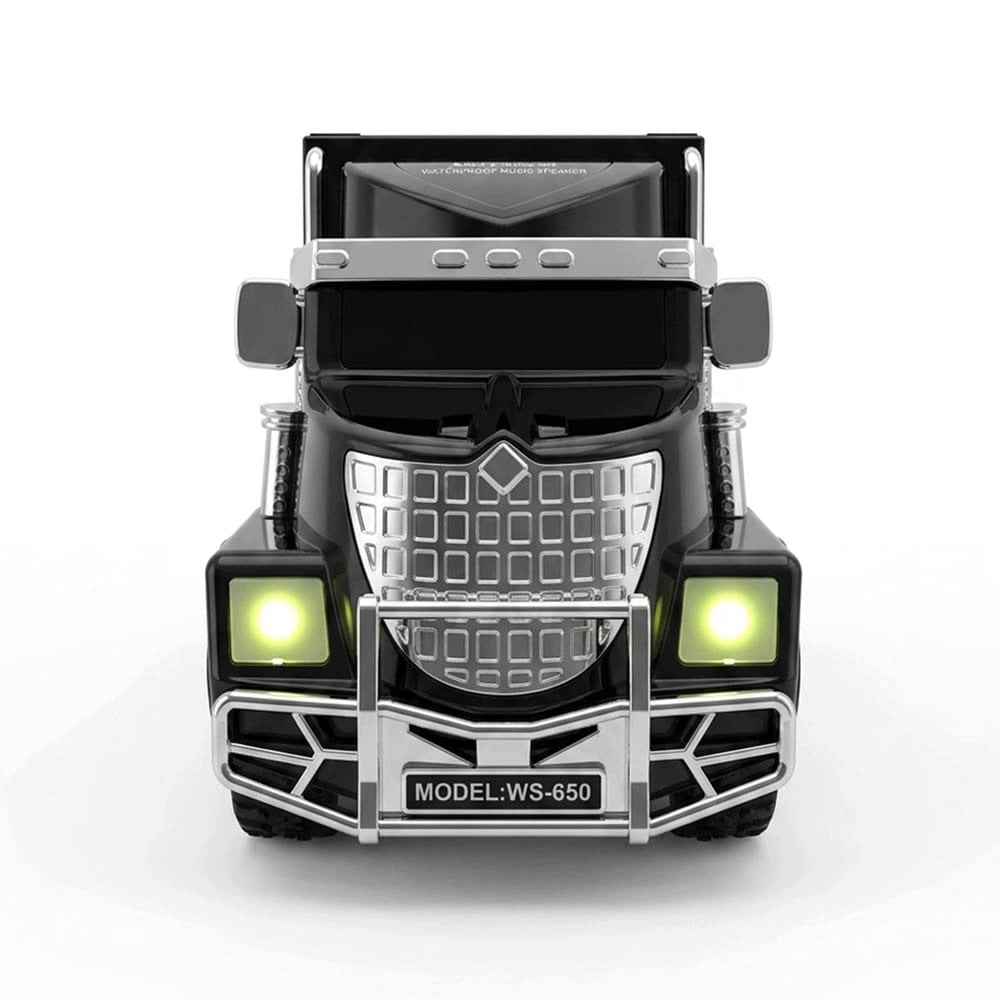 Wster speaker Truck TIR bluetooth 15W + solar panel 5V black WS-650 Packaging status original