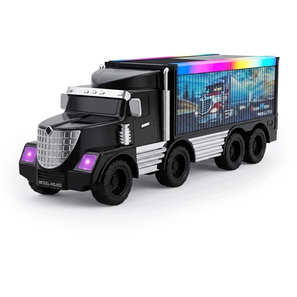 Wster speaker Truck TIR bluetooth 15W + solar panel 5V black WS-650