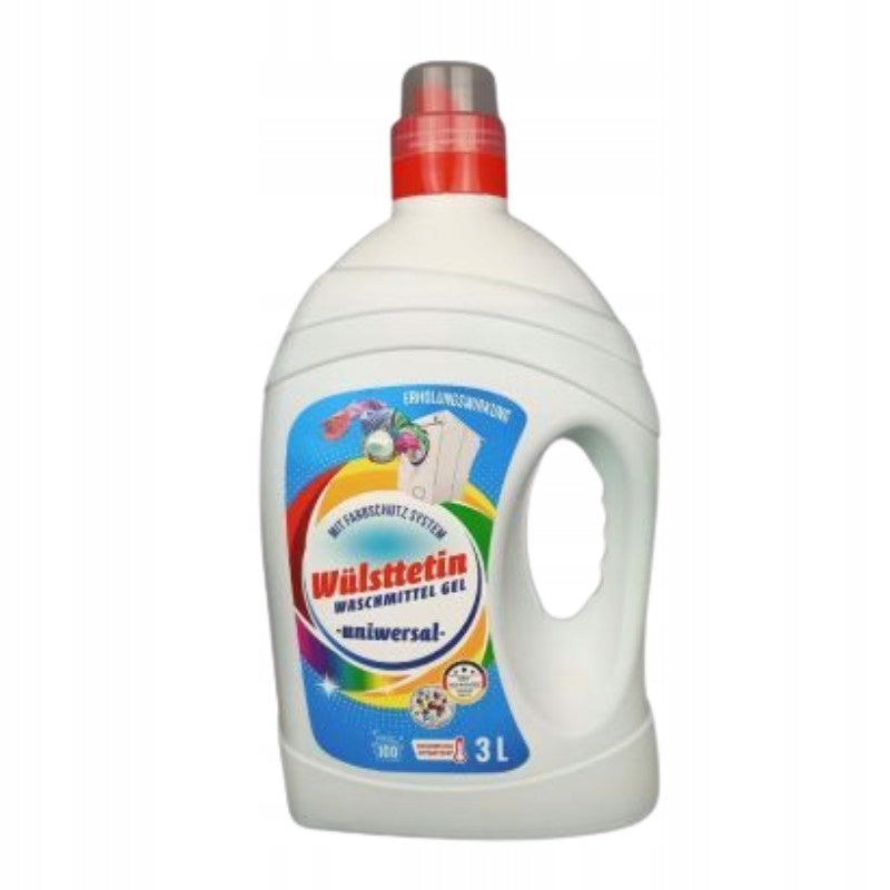 Wülsttetin Washing Gel Universal For Clothes Protection 100 Washes 3L Packaging status original