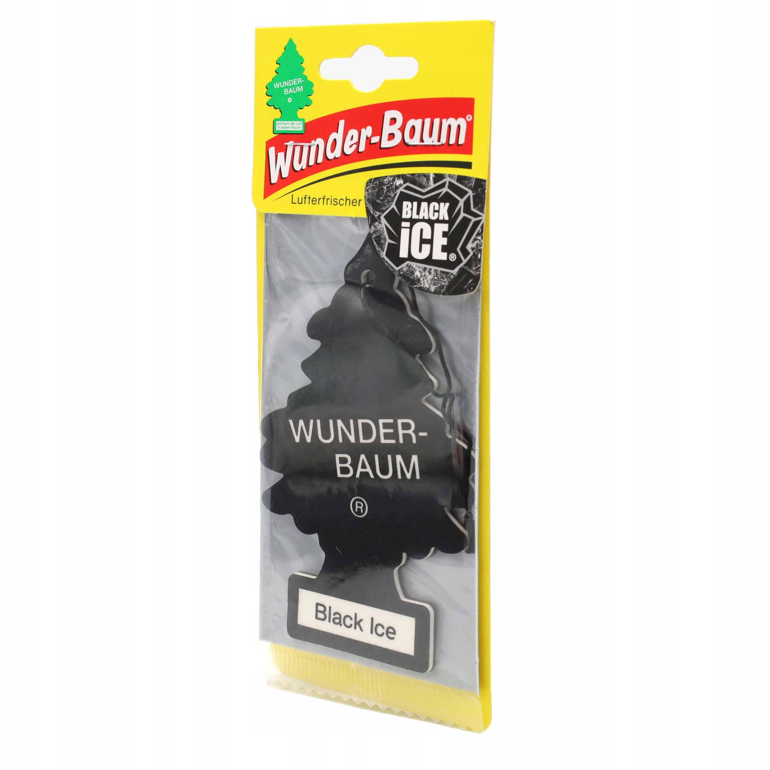 Wunder Baum Black iCE Scented Christmas Tree Packaging status original