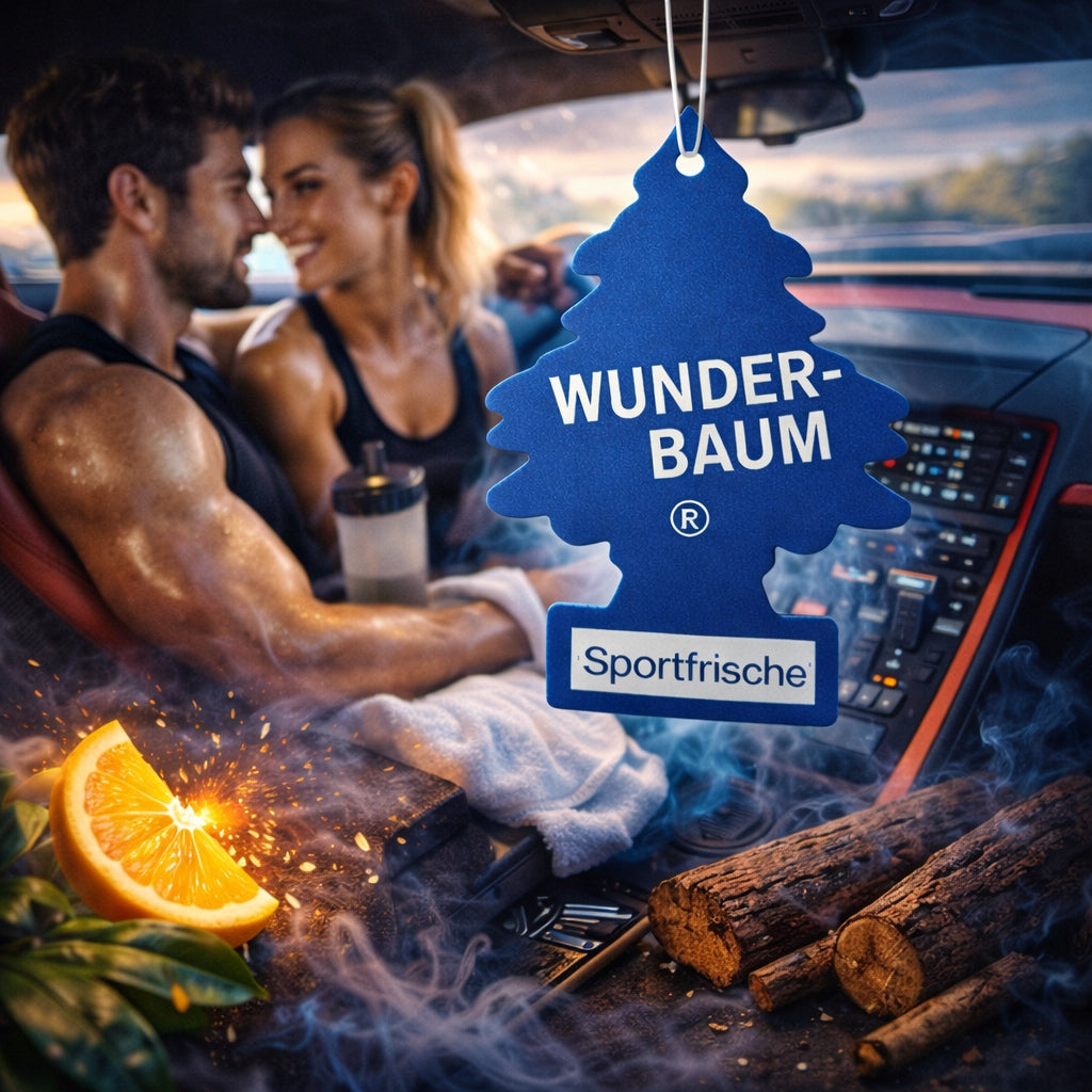 Wunder Baum Sport Christmas Tree Scented CITRUS SCENT WITH A HINT OF TREE Pendant Packaging status original