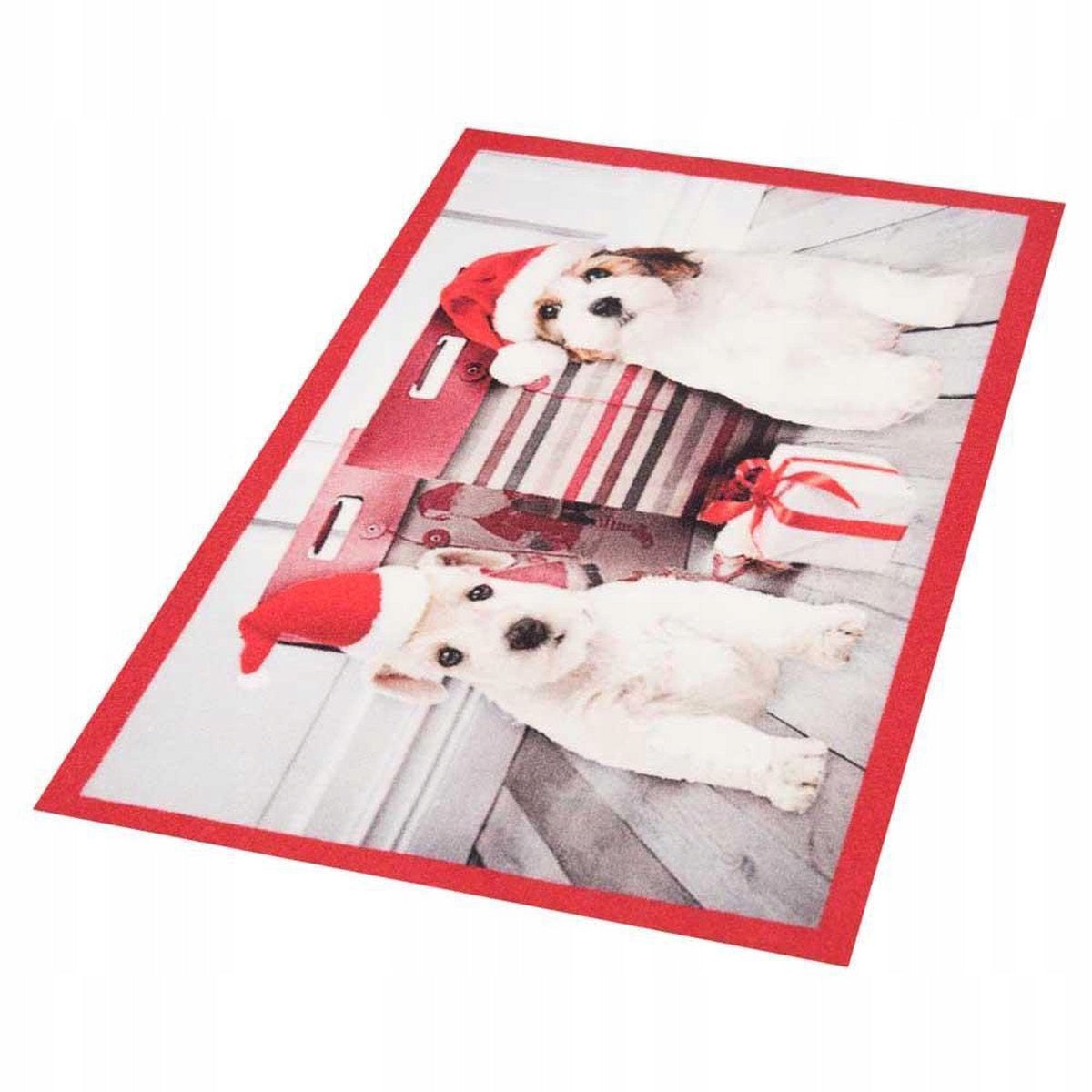 Hanse Home Fußmatte Christmas Dogs I, 45x75 cm 