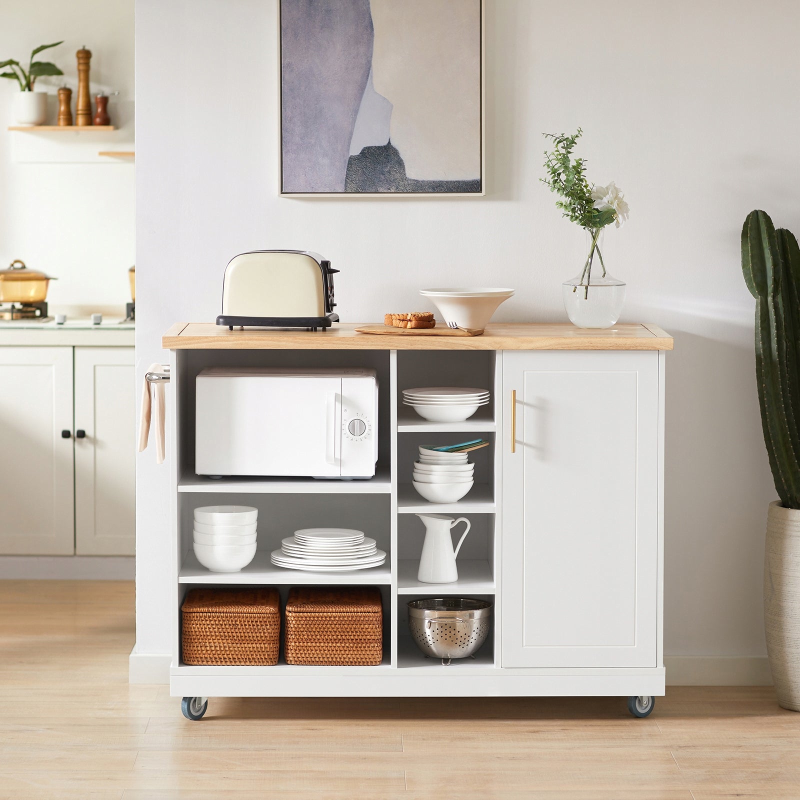 Küchenschrank SoBuy FKW105-WN, weiß 