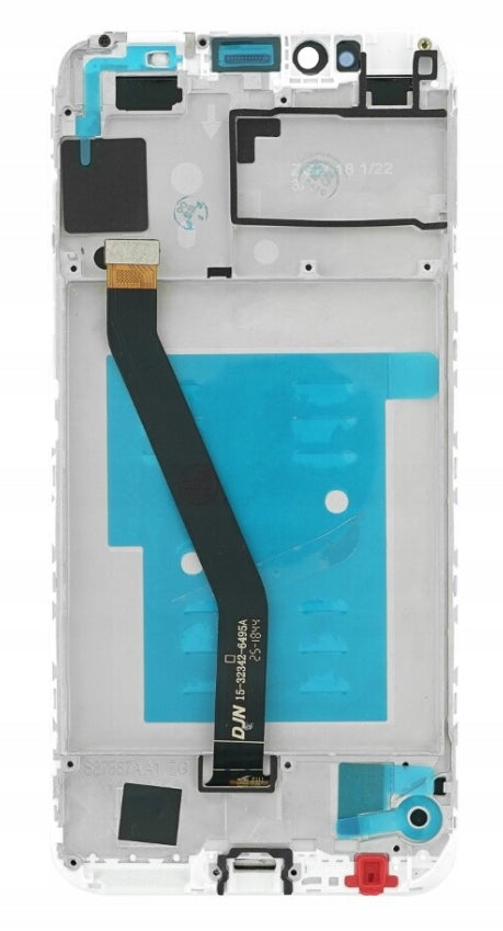 Ersatz-OEM-Displaybaugruppe + Blende für Huawei Y6 2018, Goldfarbe, ohne Logo 