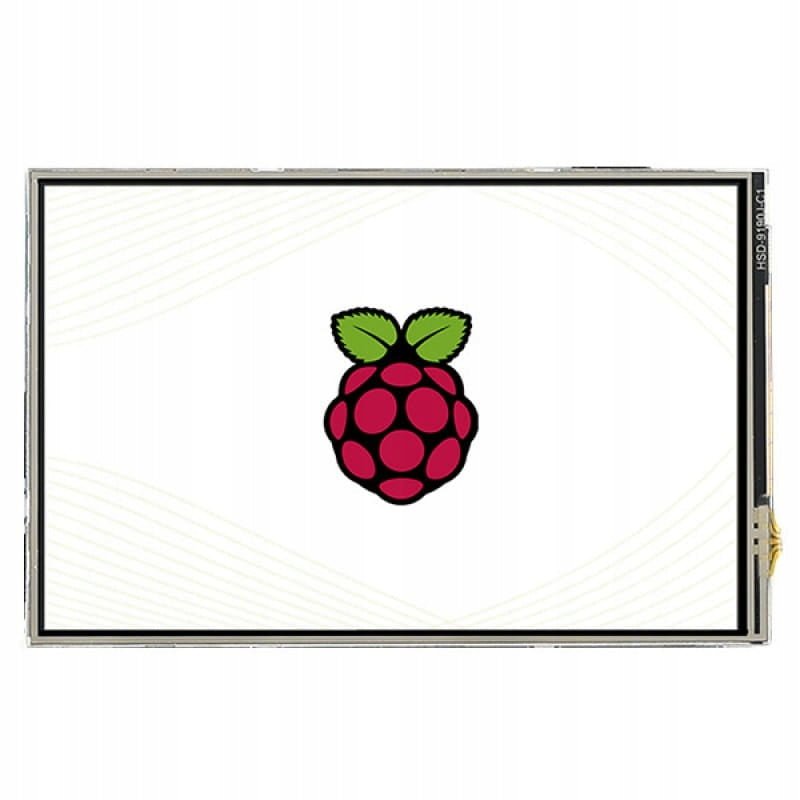 Waveshare Touch-Resistive Display für Raspberry Pi Mikrocomputer – LCD TFT 4'' (C) 