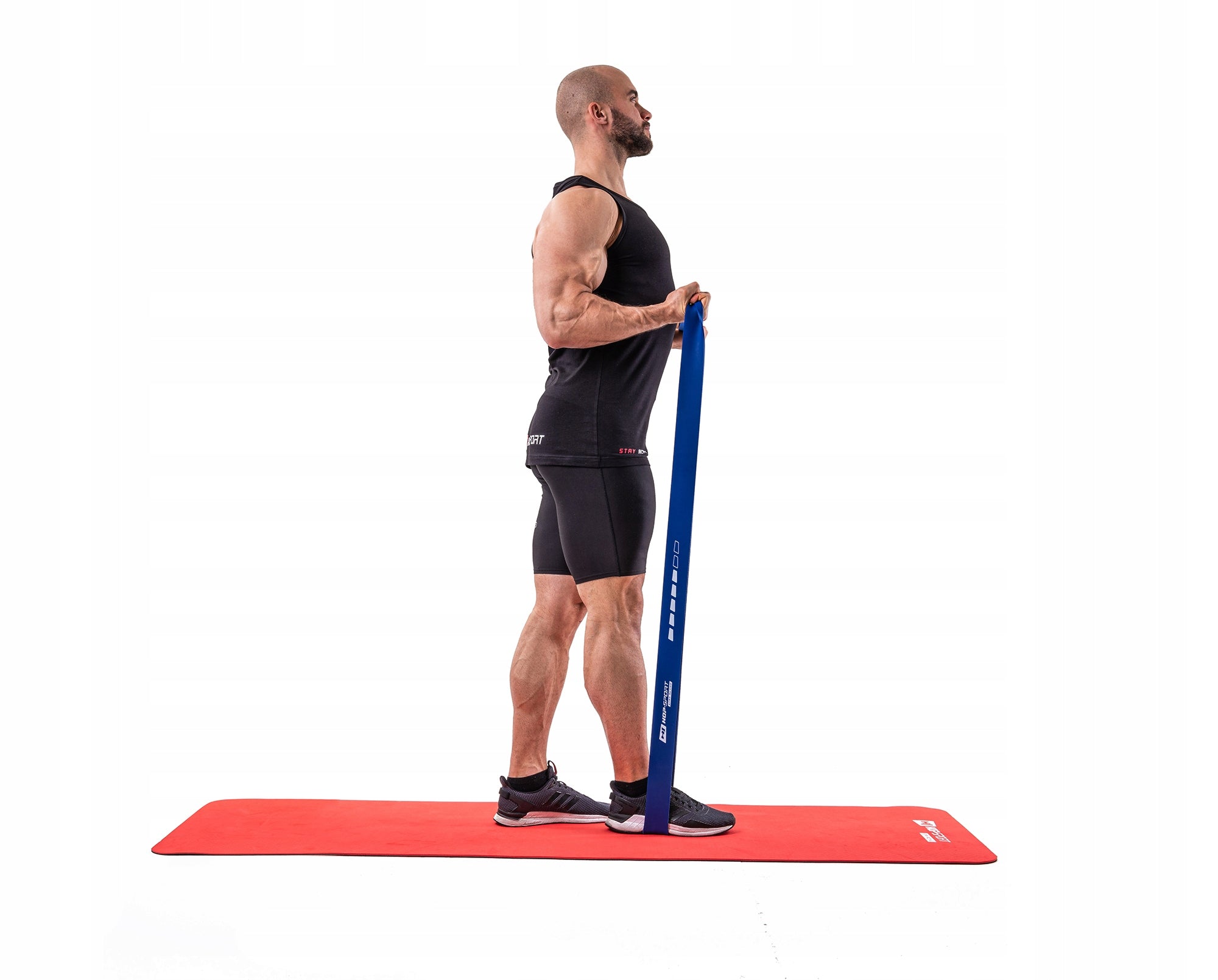 Elastinė pasipriešinimo guma Hop-Sport HS-L064RR, 208 cm