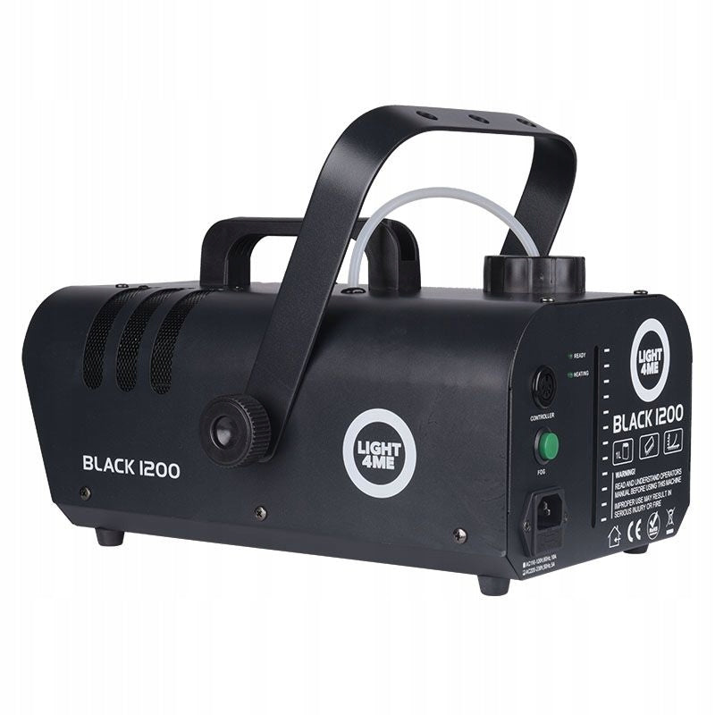 LIGHT4ME BLACK 1200 dūmų rūko mašina