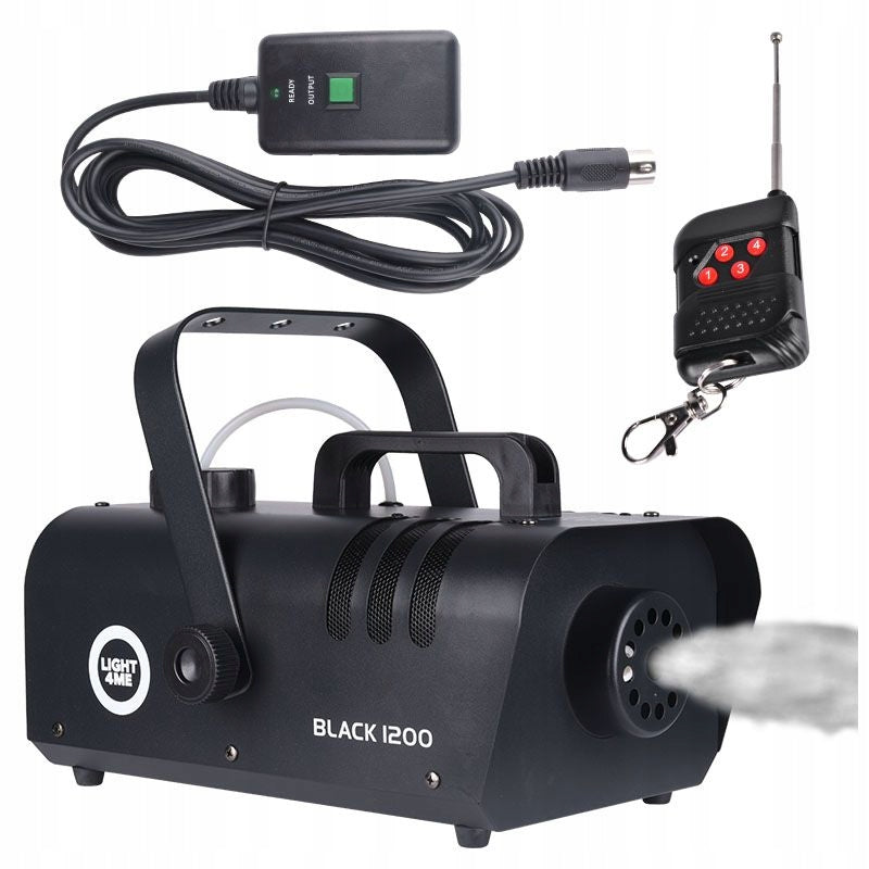 LIGHT4ME BLACK 1200 Rauchnebelmaschine 
