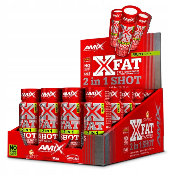 X-Fat 2 in 1 Shot Box 20x60ml
