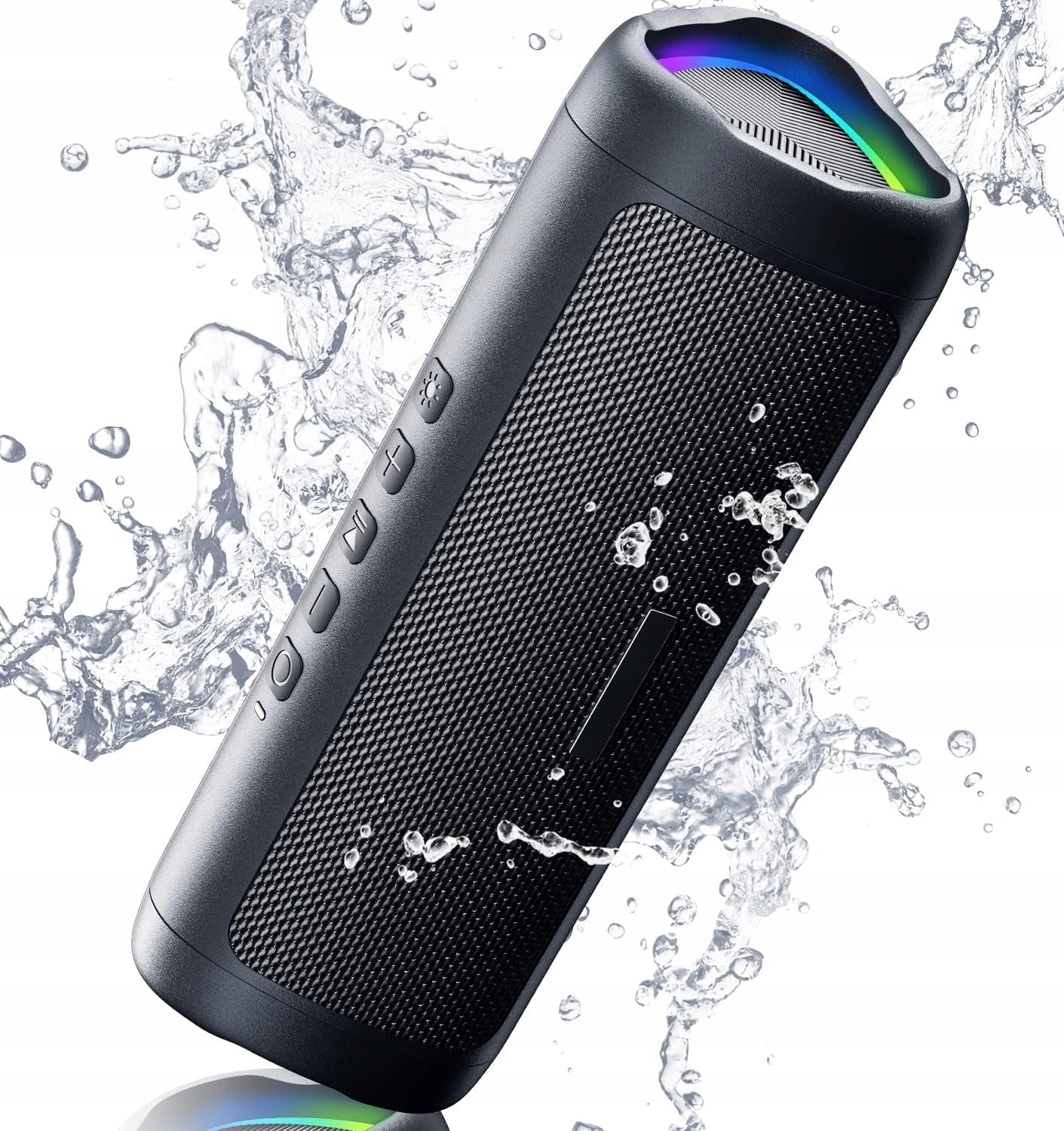 X-GO Bluetooth 5.3 IPX5 20h LED TWS Waterproof Wireless Speaker