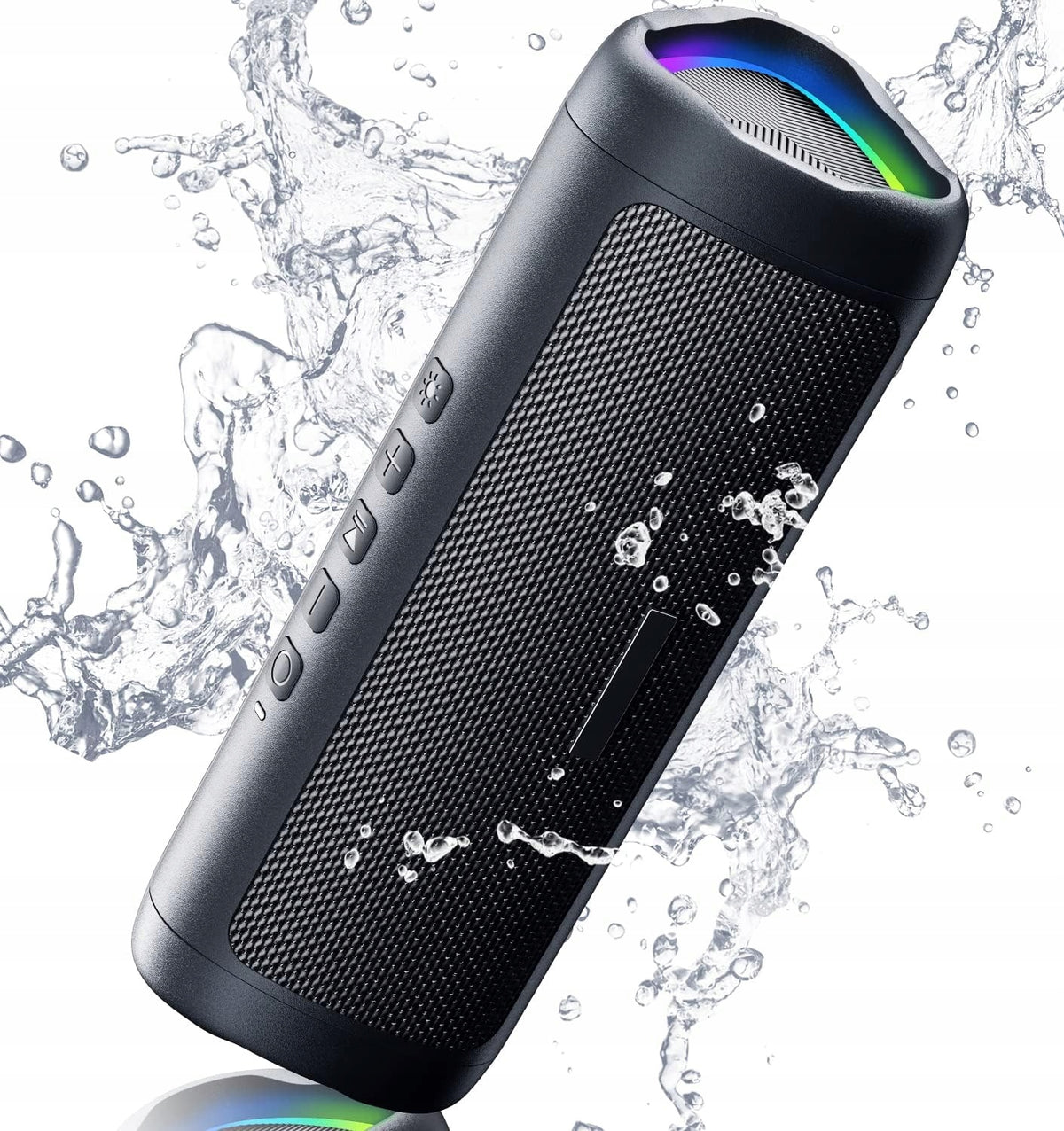 X-GO Bluetooth 5.3 IPX5 20h LED TWS Waterproof Wireless Speaker