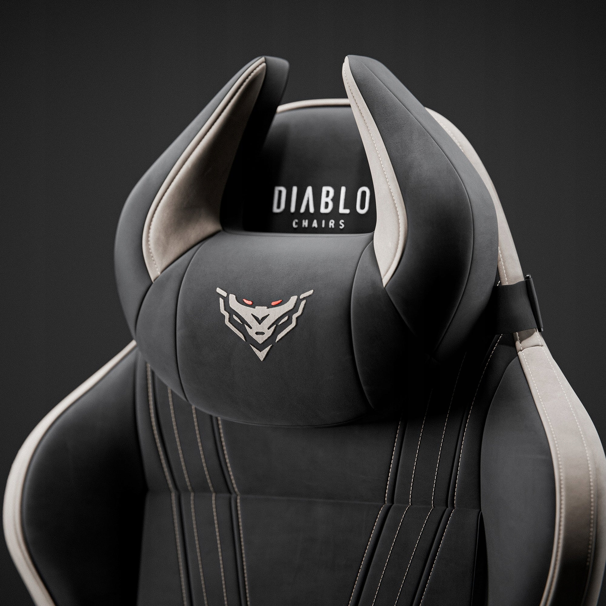 X-Horn 2.0 Normal Size Gaming Chair, DIABLO Camel Black-Grey Packaging status original