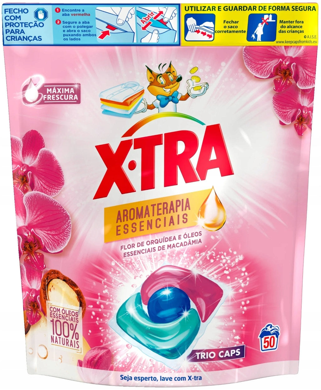 X-TRA TOTAL TRIO CAPS AROMA CAPSULES 50PCS colour