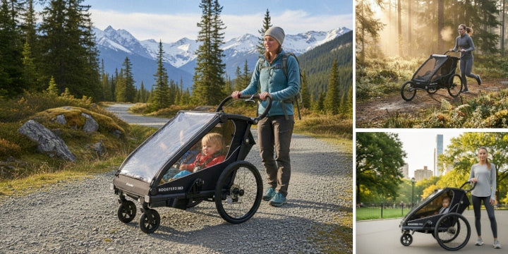 X-lander Booster 1 Pro Children's Bike Trailer 3in1 Model Booster 1 Pro