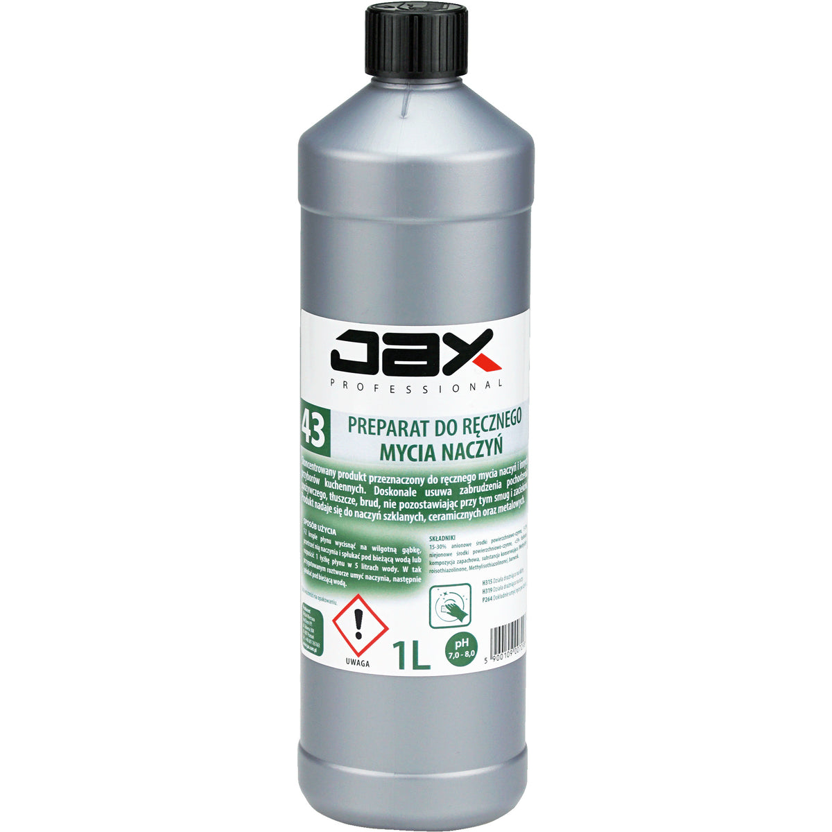 X3 JAX PROFESSIONAL 43 1L - LIQUID FOR HAND WASHING GLASSWARE,