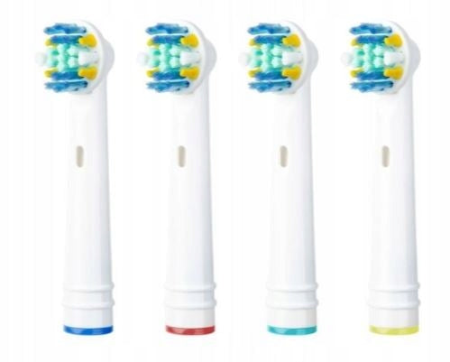XACTIVE electric toothbrush tips fit Oral-B 4 pieces Brand Opti Smile