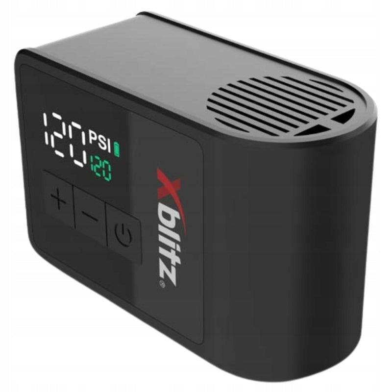 XBLITZ IWAY PORTABLE MINI ELECTRIC PUMP FOR SCOOTERS, BICYCLES AND BALLS Color black
