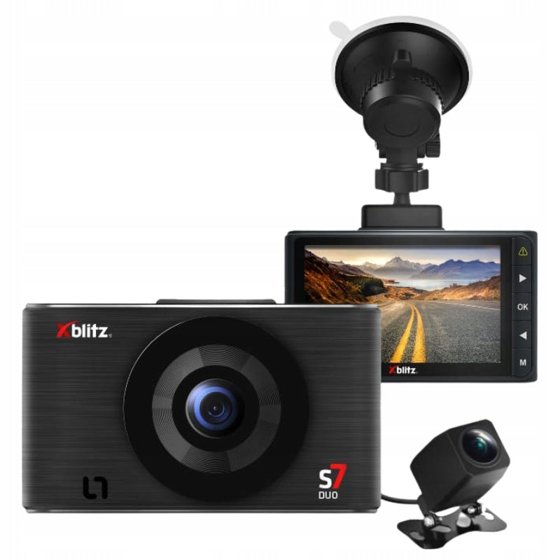 XBLITZ S7 DUO FULL HD VIDEO RECORDER CAMERA WITH G-SENSOR REARVIEW CAMERA Brand Xblitz
