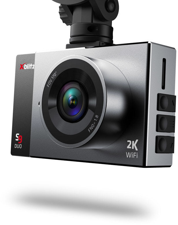 XBLITZ S9 Duo Wi-Fi Video Recorder Batteries included no