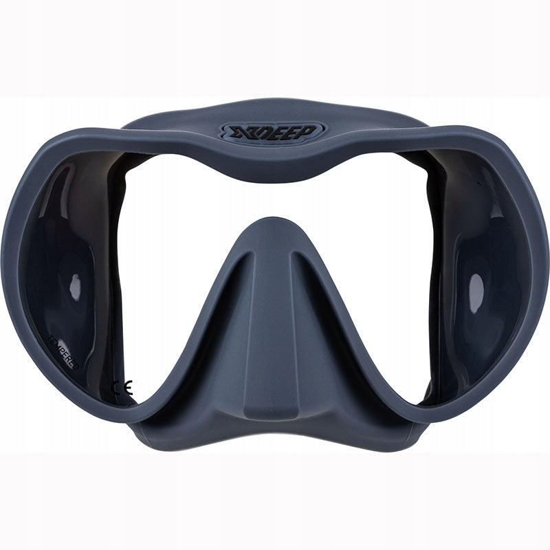 XDEEP Frameless Radical Diving Mask, Size: L, Grey
