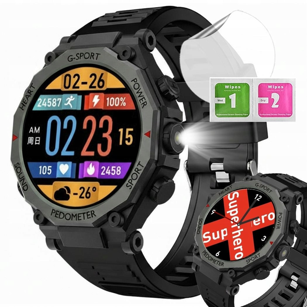 XENIX PRO X9 Men's Smartwatch - Bluetooth Calls | Pulse | Steps | Sport |