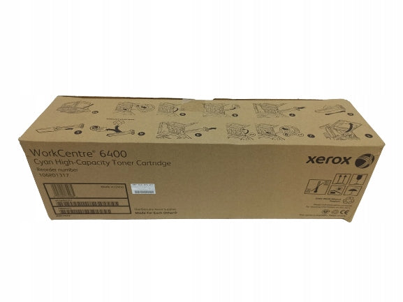 XEROX 106R01317 Cyan WorkCentre 6400 toner
