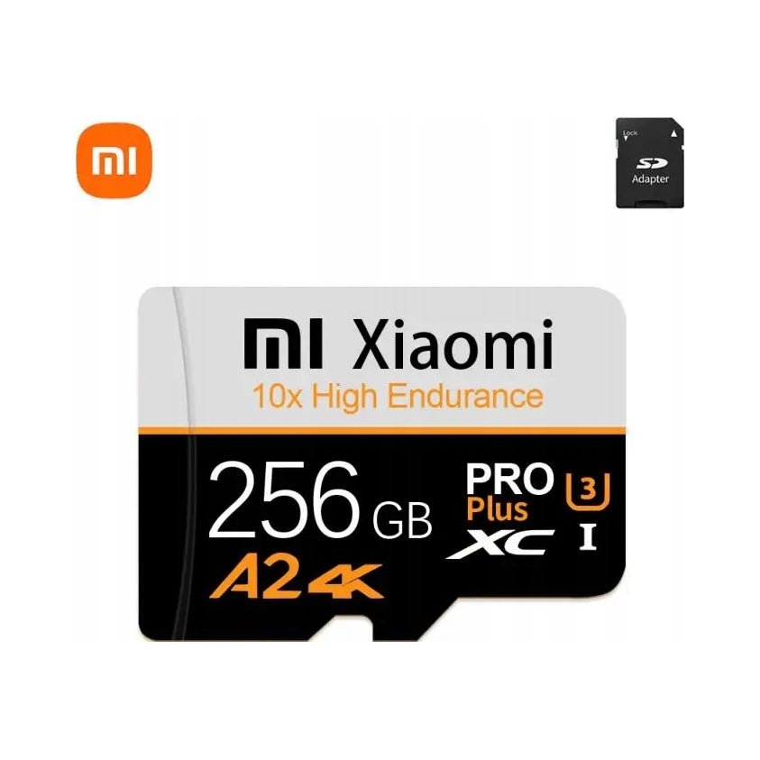 XIAOMI 256 GB U3 microSDXC memory card with adapter