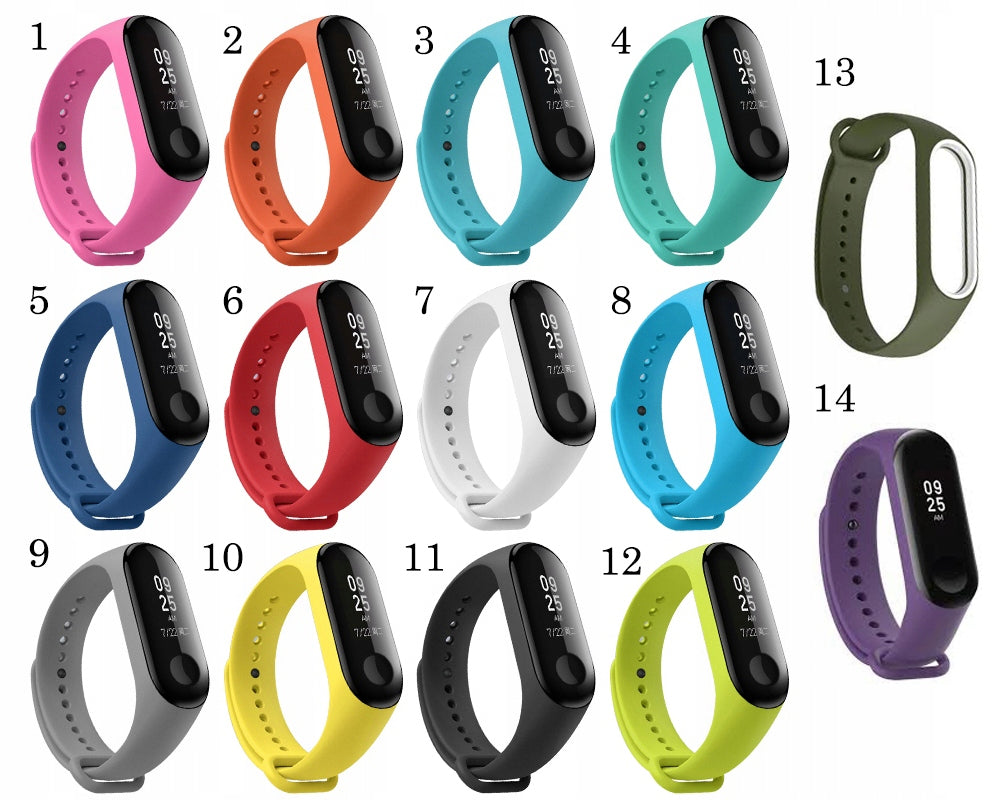 XIAOMI BAND MIBAND 3 MI BAND 3 COLORS 2 PIECES Brand Xiaomi