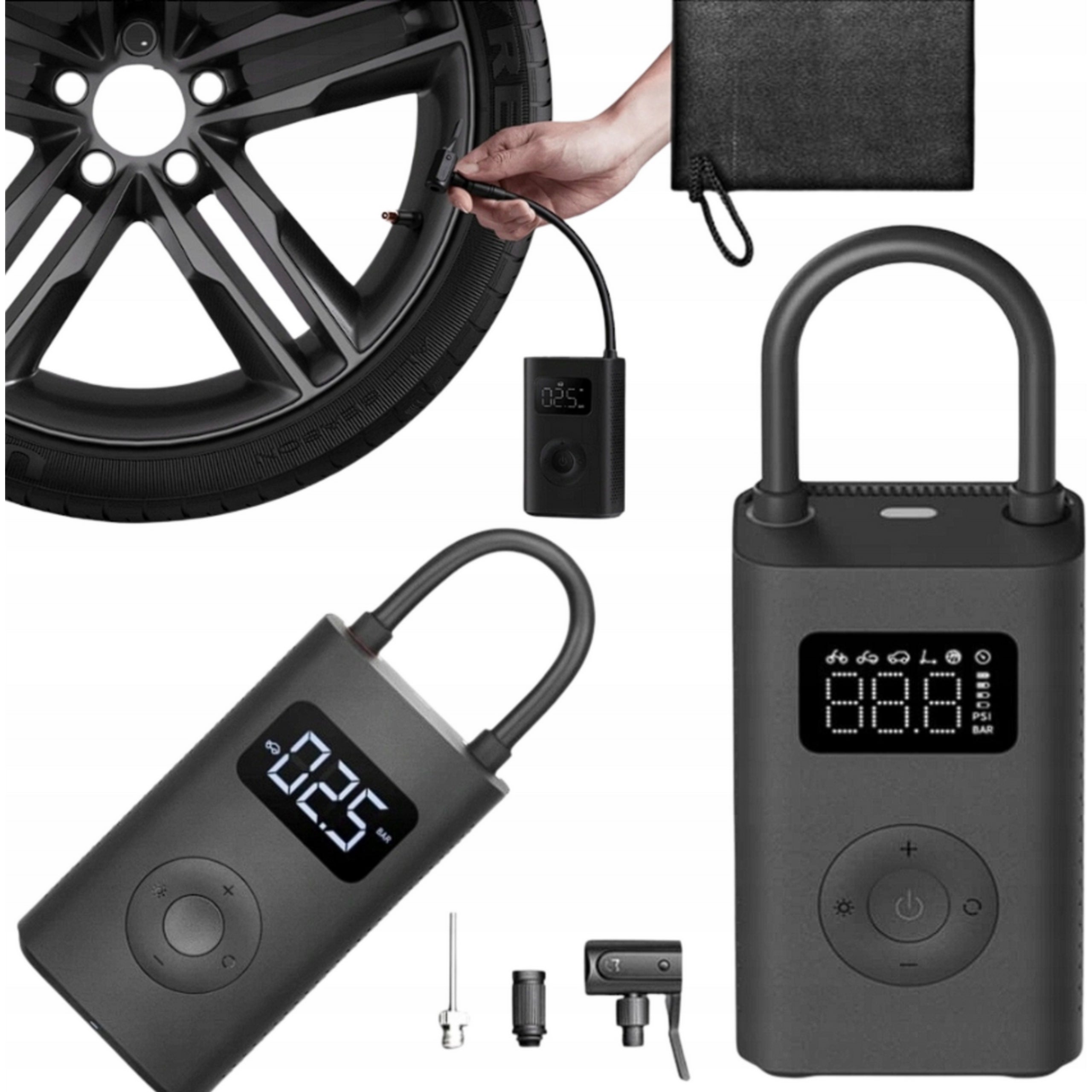 XIAOMI COMPRESSOR ELECTRIC BATTERY PUMP FOR BALL BIKE CAR