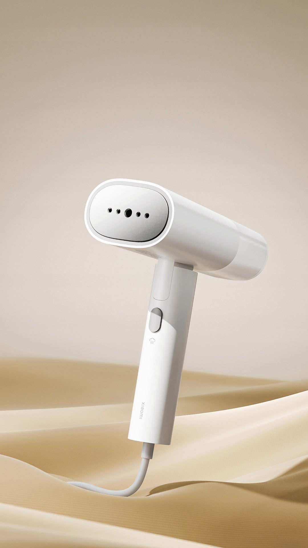XIAOMI HANDHELD STEAMER CLOTHES STEAMER MANUAL STRONG 1200W FOR IRONING Dominant color white