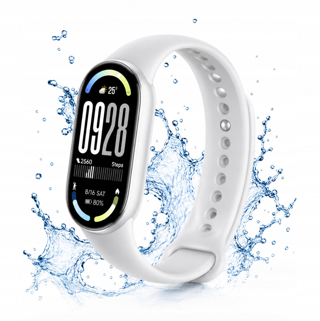 XIAOMI MI BAND 10 GLACIER SILVER SMARTBAND AMOLED FITNESS 21 DAYS