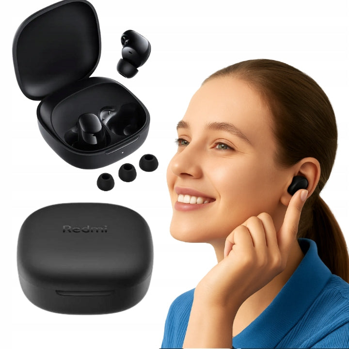 XIAOMI REDMI BUDS 6 PLAY WIRELESS IN-EAR HEADPHONES BLACK IPX4