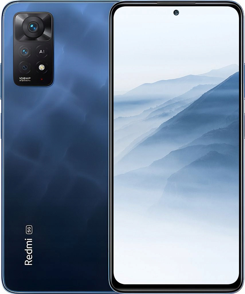 ## XIAOMI REDMI NOTE 11 PRO 5G 6/128GB BLUE UNIQUE ## Headphones included no