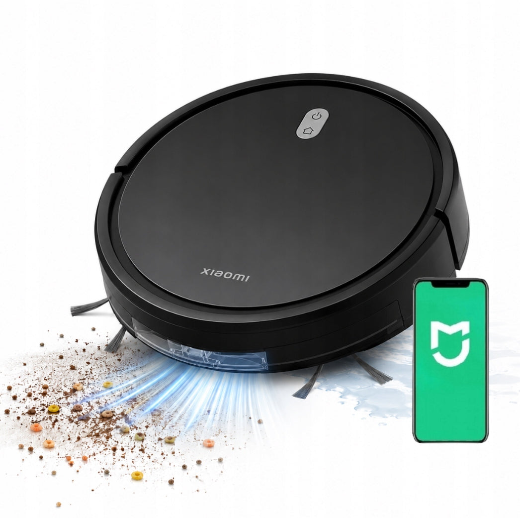XIAOMI VACUUM E5 ROBOT VACUUM CLEANER WITH MOPPING BLACK