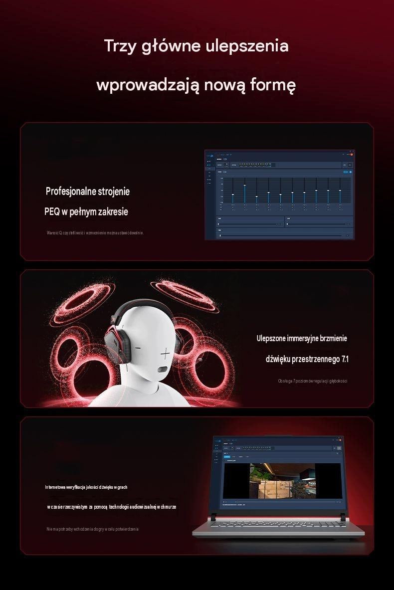 XIBERIA K03S Wireless Gaming Headset, - Black Manufacturer code K03S