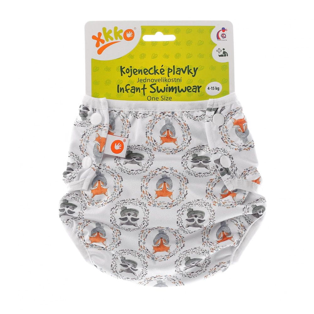 XKKO One-piece swimsuit for babies - Fox and Raccoon