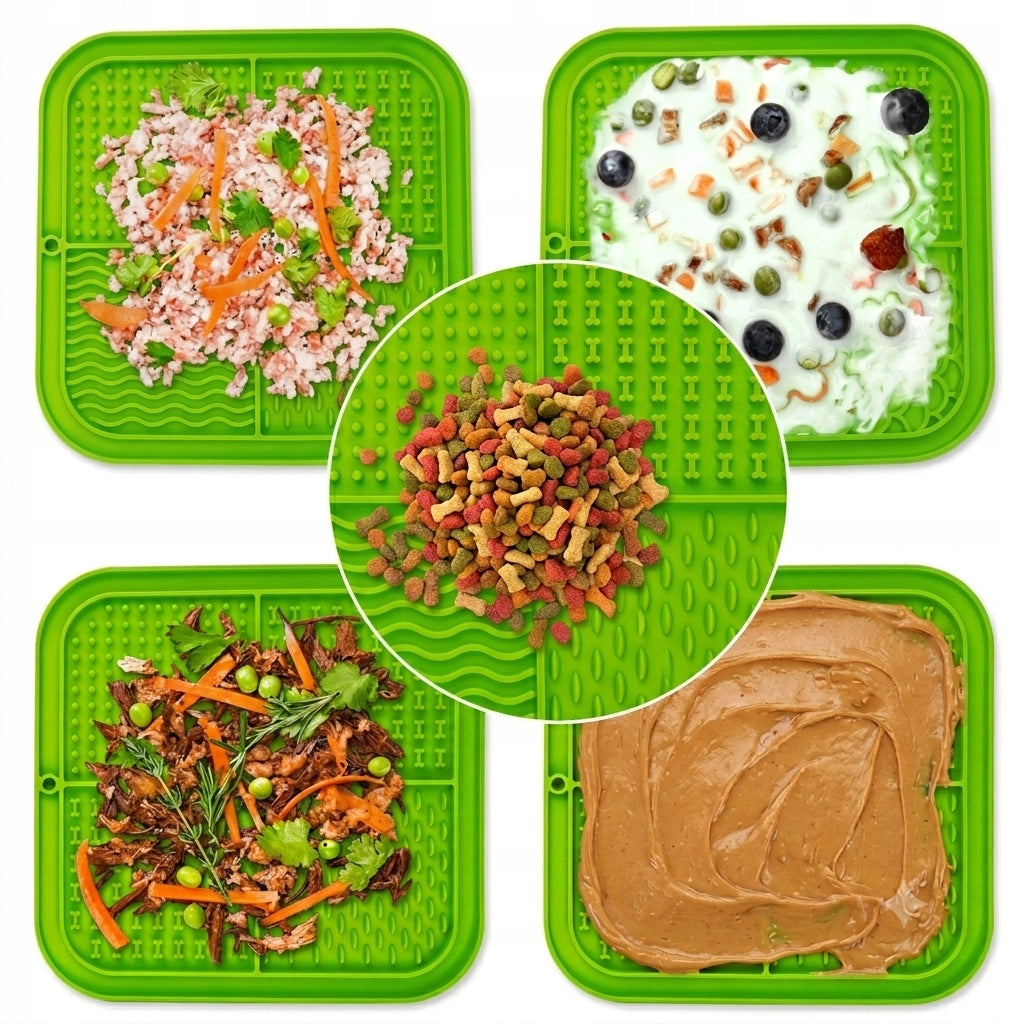 XL 21x21 Licking Mat for Cat Dog SLOWING DOWN FOOD Non-Slip Manufacturer code EC-P029