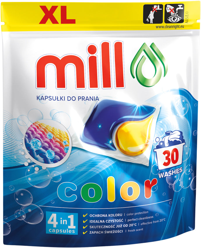 XL COLOR WASHING CAPSULES 30pcs + BLACK WASHING BLACK DARK 30pcs Packaging status original