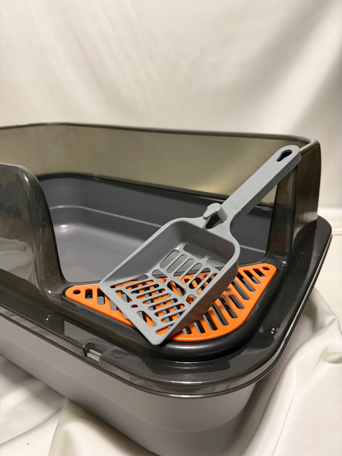 XL Cat Cuvette with High Cover + Spatula