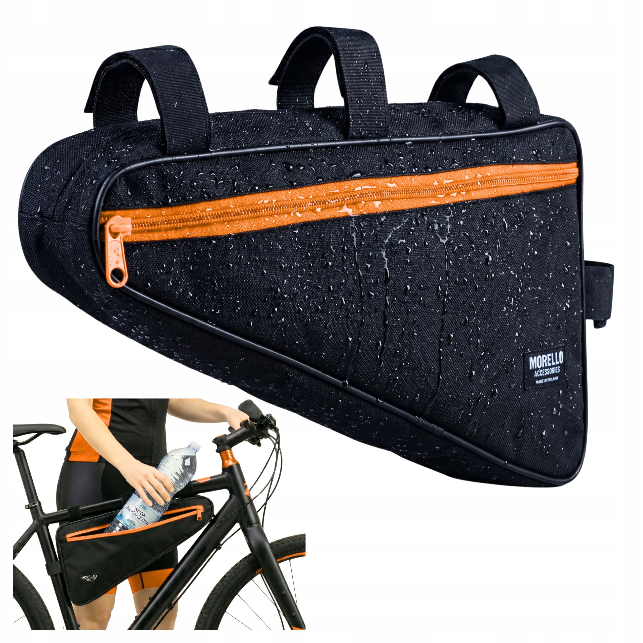 XL Frame Bike Bag Pouch Sachet Waterproof Polish Product Manufacturer code ramaXL czar żółt z