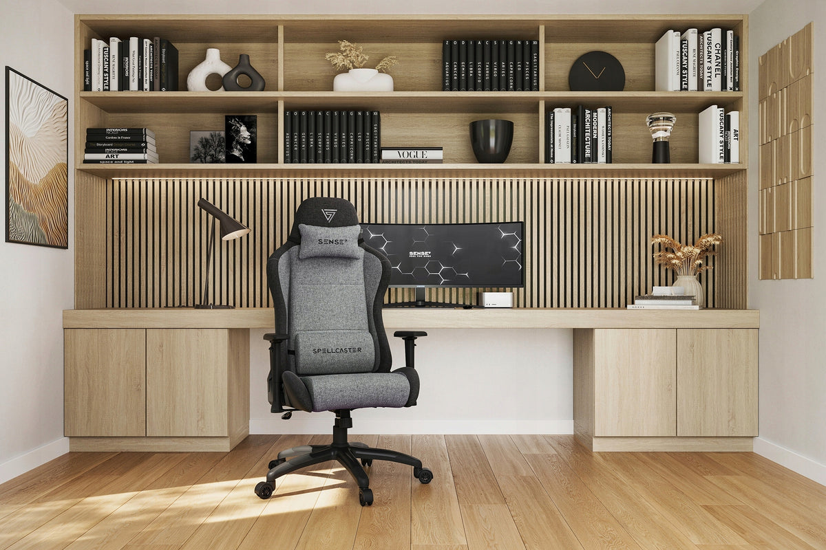 XL Gaming Chair Material Swivel Office Chair Bucket Sense7 Packaging status original