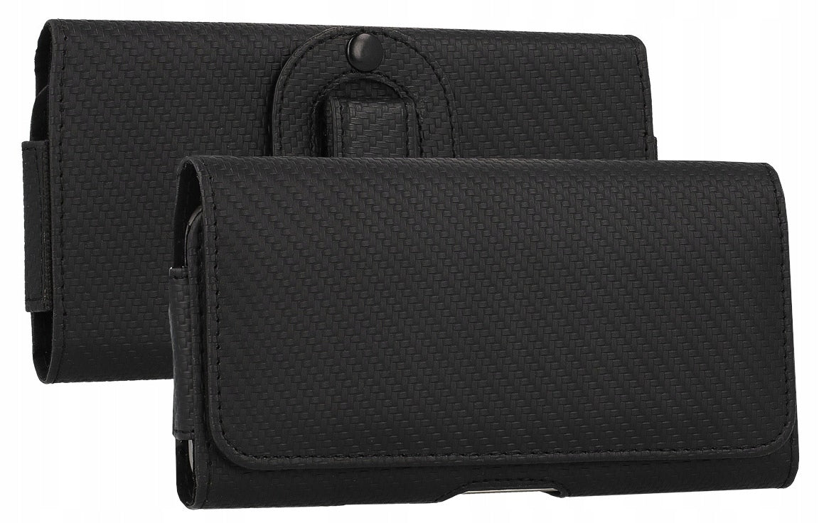 XL HOLSTER FOR STRAP PHONE CASE UP TO 6,7''|LEATHER|PIN COVER