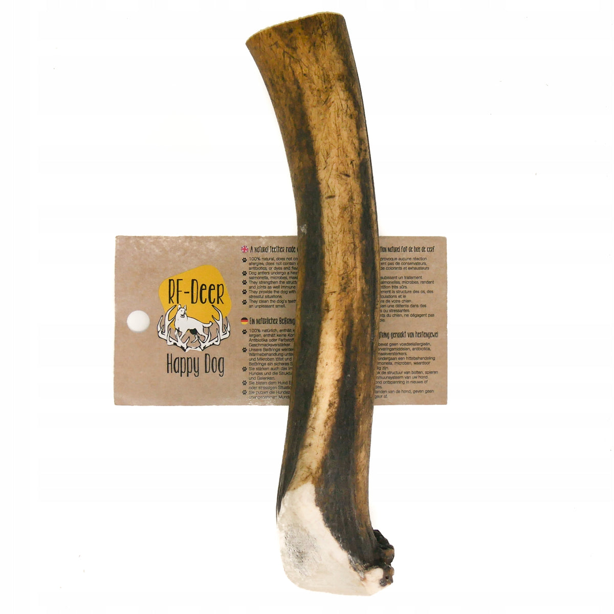 XL Hard deer 17-19 cm Natural teether horn antler teethers for dog