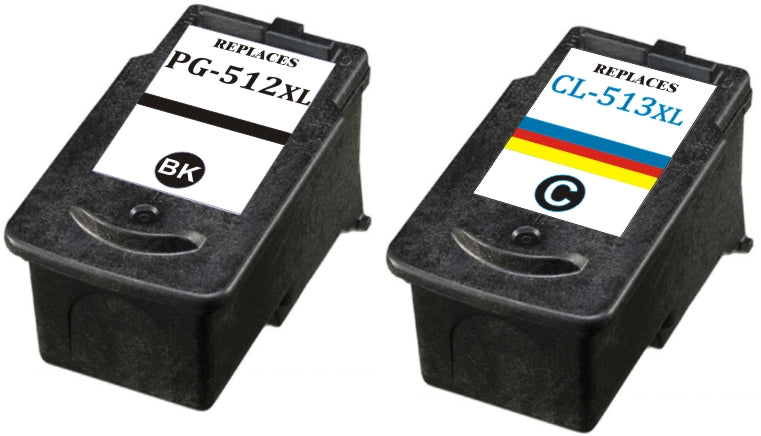 XL INKS FOR CANON PG512 + CL513 iP2700 MP240 MX320
