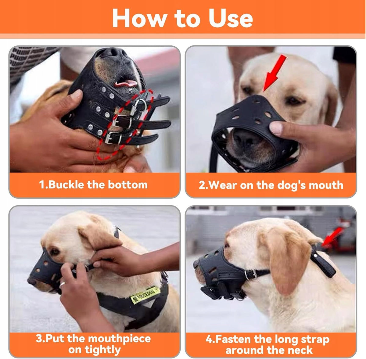 XL MUZZLE ADJUSTABLE BREATHABLE STRONG DURABLE COMFORTABLE Brand no brand