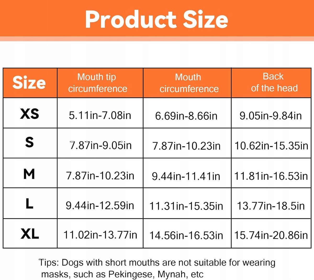 XL MUZZLE ADJUSTABLE BREATHABLE STRONG DURABLE COMFORTABLE Manufacturer code 5908182338063