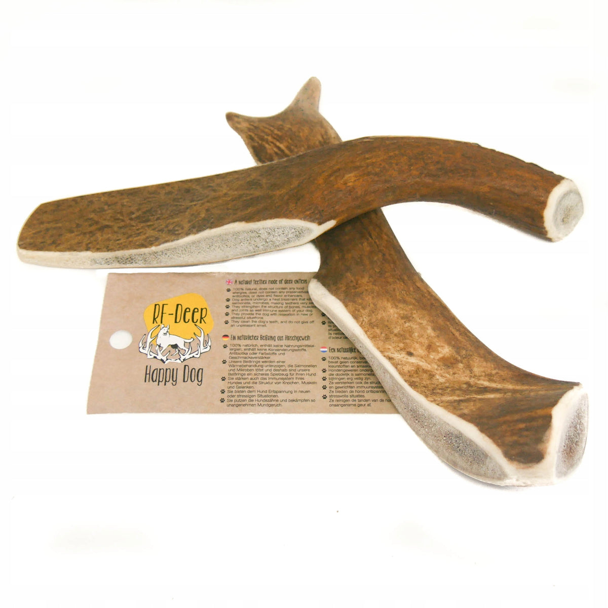 XL Soft daniel / 19-21cm Teether teethers with horn antlers horn for dog 81-120g